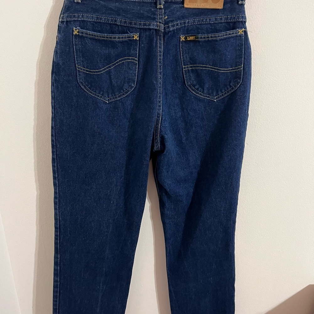 Vintage Lee 70s/ 80s Union Made Straight Leg Jeans - image 6
